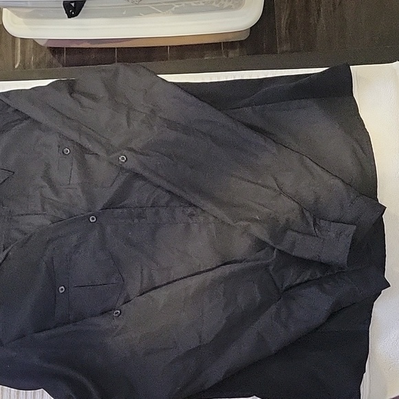 Long sleeve black blouse - Picture 2 of 2